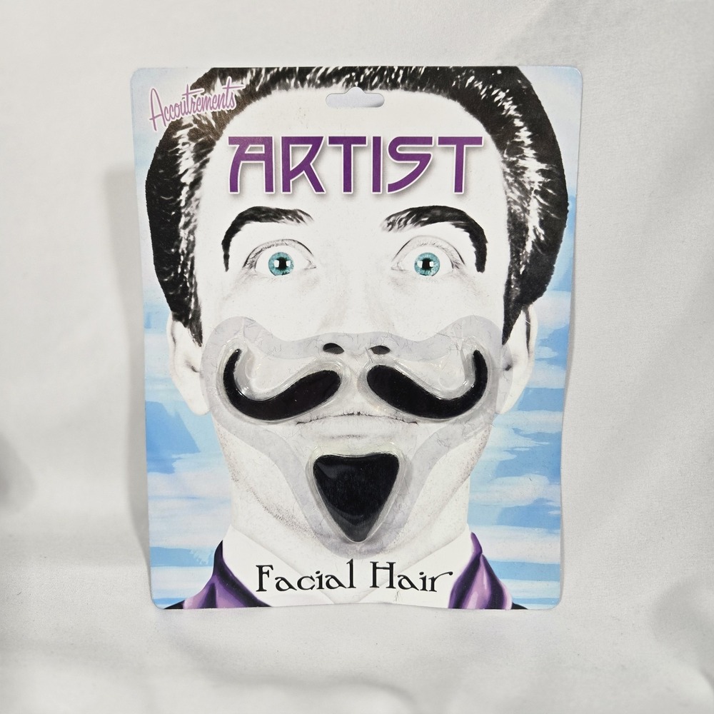 Accoutrements Costume Mustache Artist | New Old stock New with Blemish